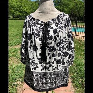 Coco Bianca Ladies top 3/4 sleeve size L